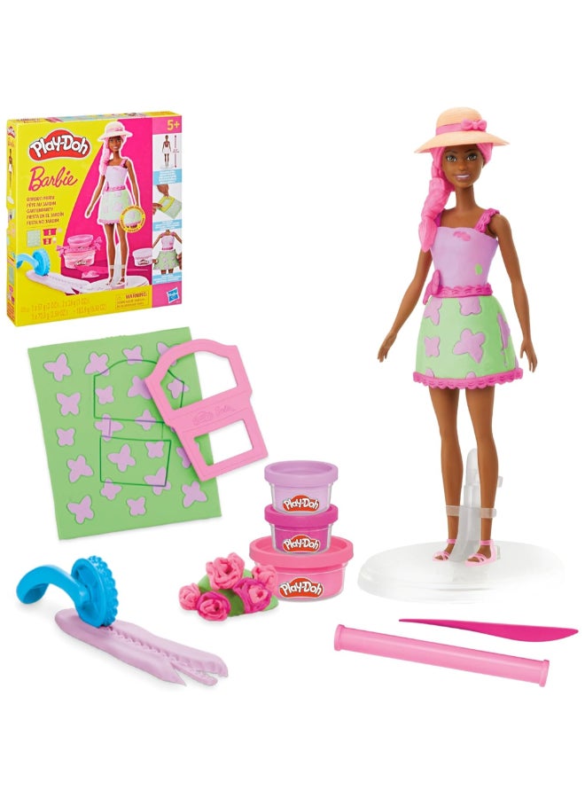Play-Doh Barbie Garden Party Dough Playset Multicolour 31.8 x 27.9 x 4.4 cm HPDG22175L0 - Image 1